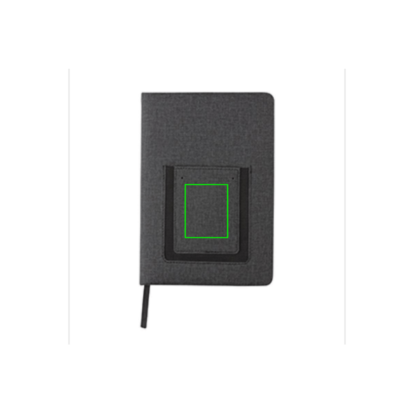 Deluxe A5 Notizbuch mit Handytasche